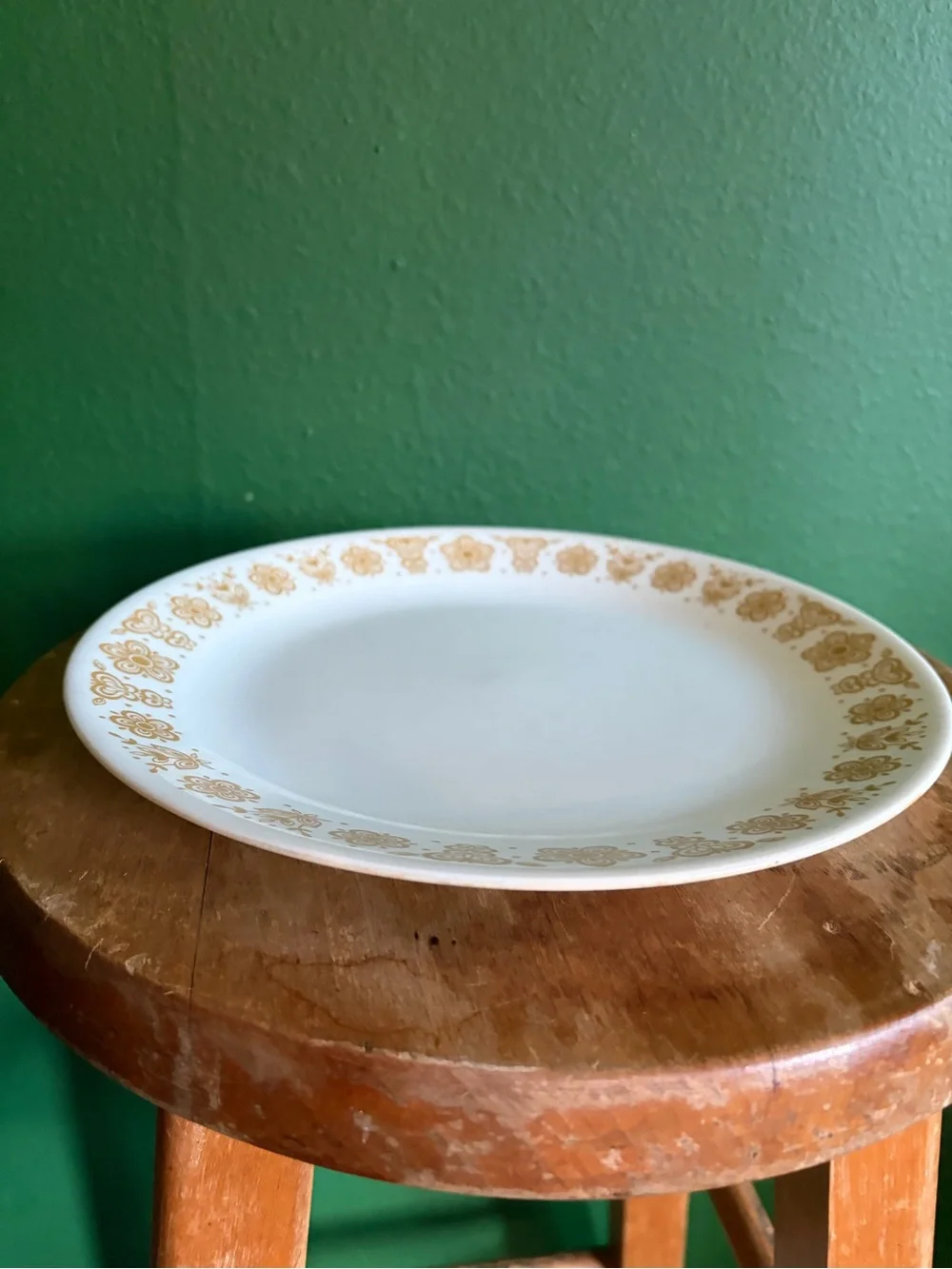 Vintage Corning Corelle Butterfly Gold 10.25